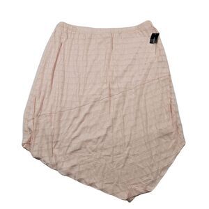 ALFANI Pink MIDI Skirt‎ Womens 20W Plus Size Silver Peony NEW
